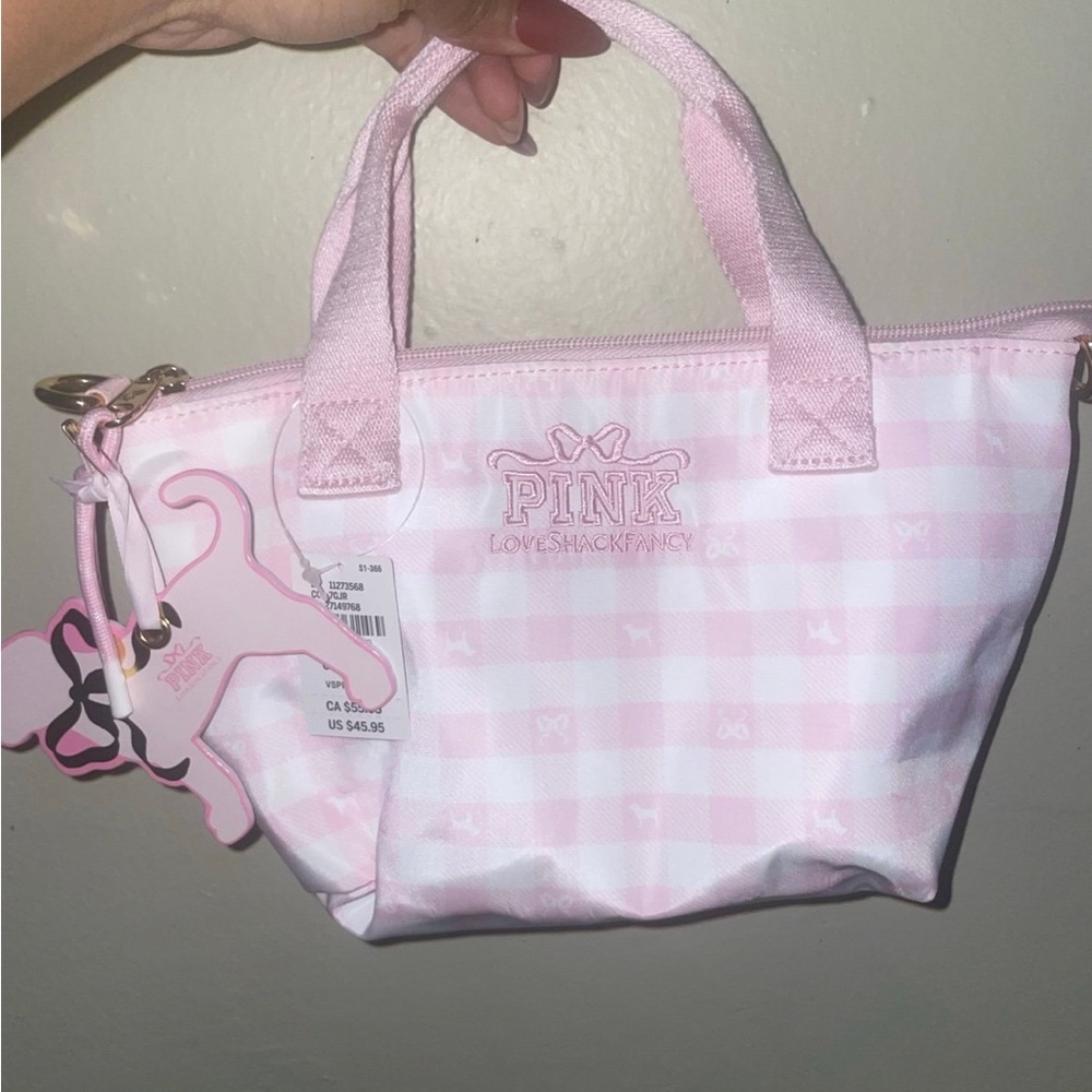 LoveShackFancy Pink Tote Bag
